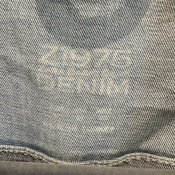 Zara Distressed Denim Jacket - Picture 5 of 6